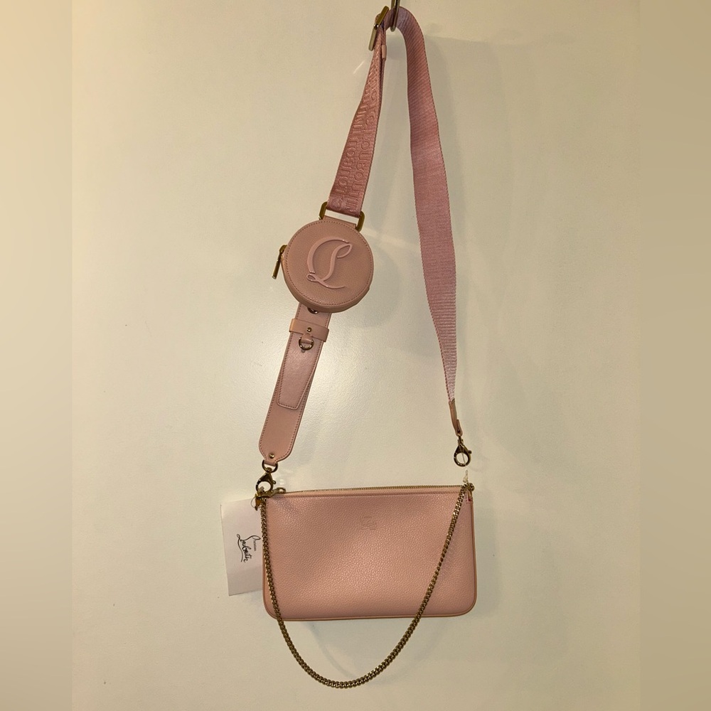 Louboutin Pink Crossbody Bag